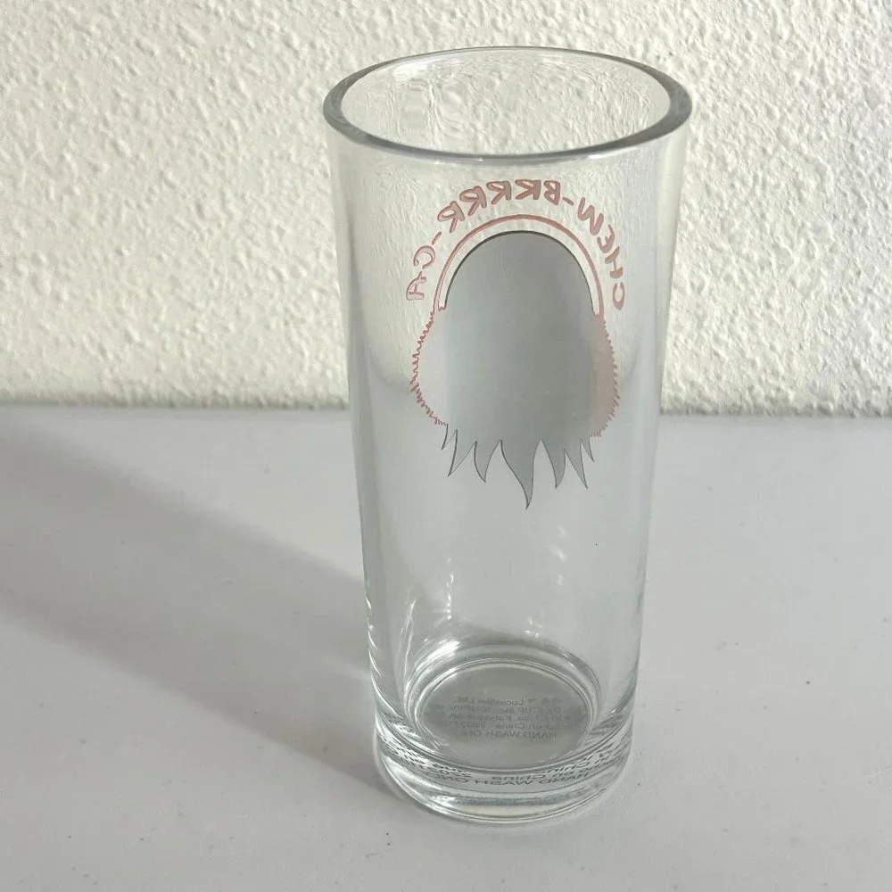 Star Wars Chewbacca BRRR Drinking‎ Glass Collectible